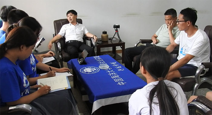 中國海洋大學(xué)海之帆公益支教團(tuán)走進(jìn)河南厚坡鎮(zhèn)，講好藍(lán)色