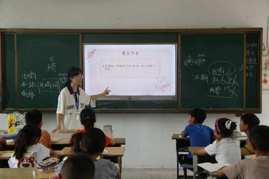中國礦業(yè)大學(xué)筑夢(mèng)支教團(tuán)“向遠(yuǎn)筑夢(mèng)”分隊(duì) 順利開展7月