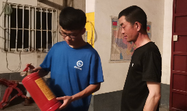 河南城建三下鄉(xiāng)——安全宣傳進(jìn)家庭，共筑安全金字塔
