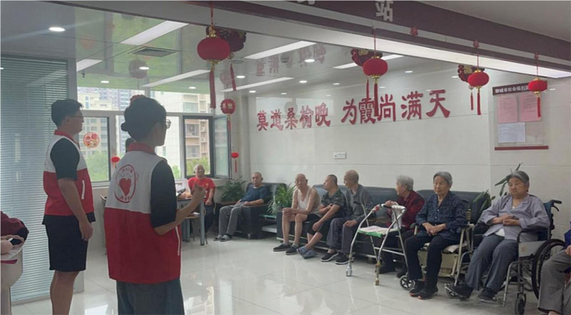 敬老志愿行，你我送溫暖
