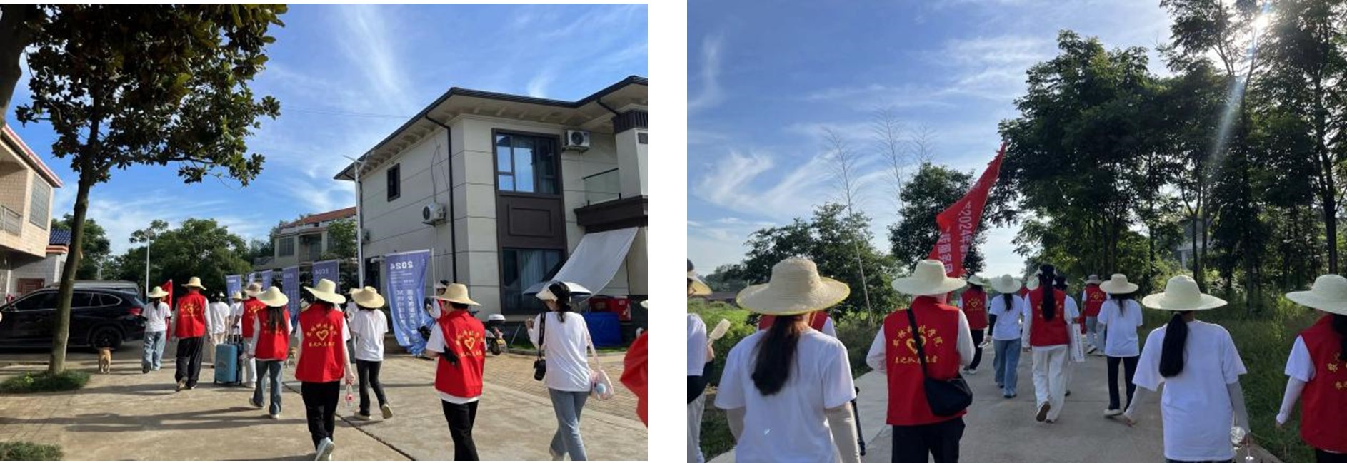 七彩假期暖童心，愛(ài)心傳遞中湖村