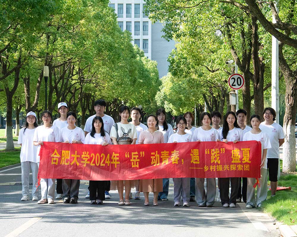 聚青年力量 助鄉(xiāng)村振興——合肥大學(xué)“岳”動(dòng)青春，遇“