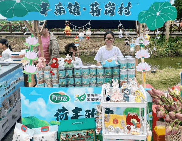 荷香四溢時，青春助農(nóng)忙 ——合肥大學(xué)城市建設(shè)與交通學(xué)院“三下鄉(xiāng)”助力肥西豐樂荷花節(jié)