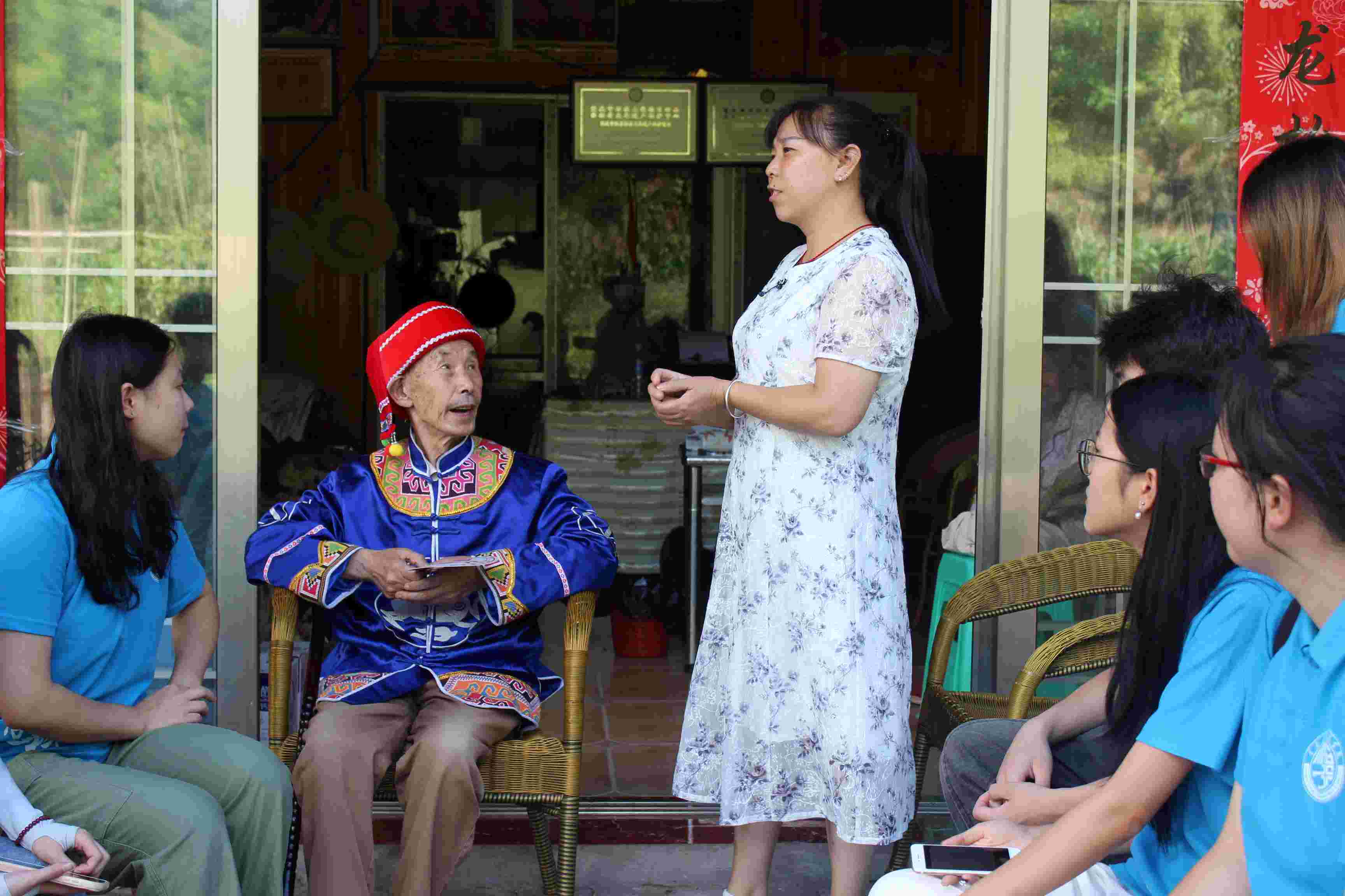 重人科學(xué)子三下鄉(xiāng)：尋非遺之聲，承啰調(diào)之樂