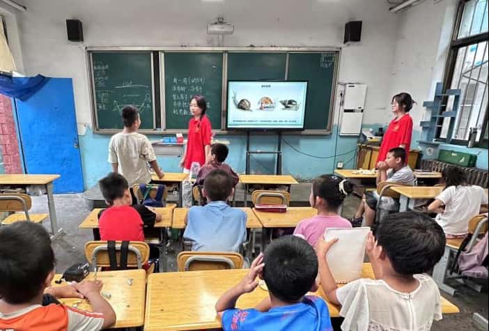 山西師范大學(xué)三下鄉(xiāng)|蝸趣探秘穿越行，童心共繪生態(tài)篇